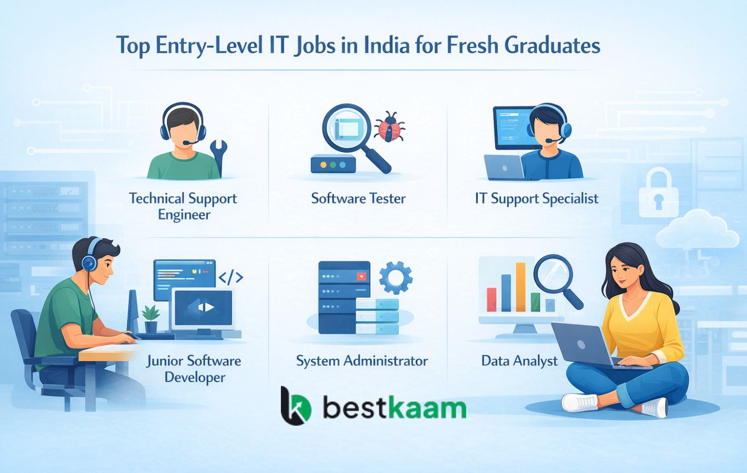 Top Entry-Level IT Jobs in India for Fresh Graduates